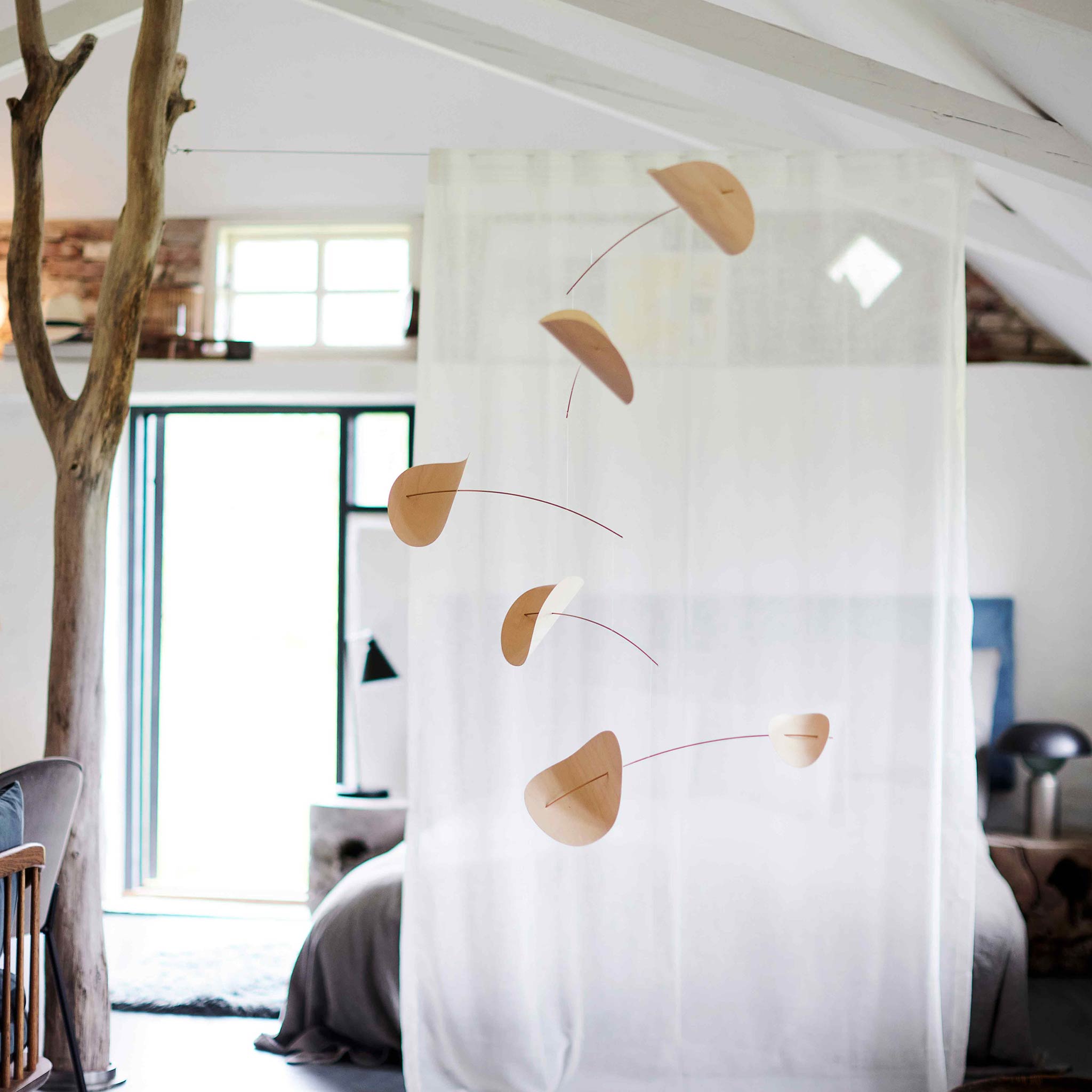 北欧 フレンステッドモビール Drifting Clouds Lサイズ ナチュラル