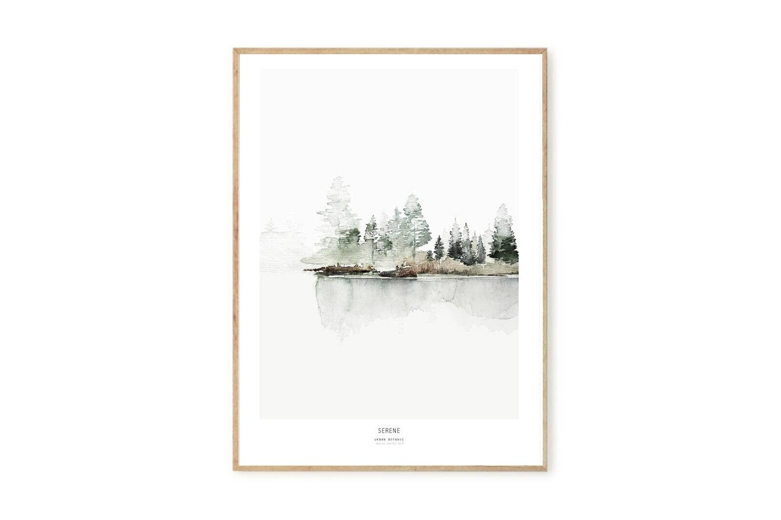 My Deer Art Shop アートポスター 30×40cm Serene (Limited edition of