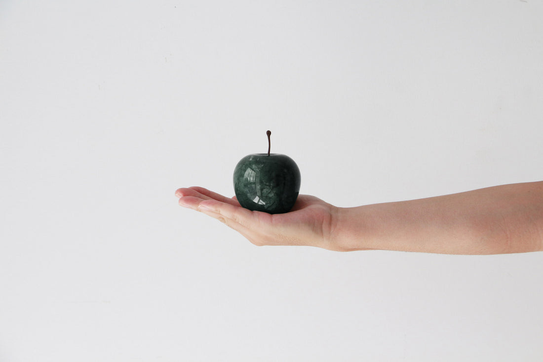 Marble Apple 大理石のリンゴオブジェ/置物 Large サイズ