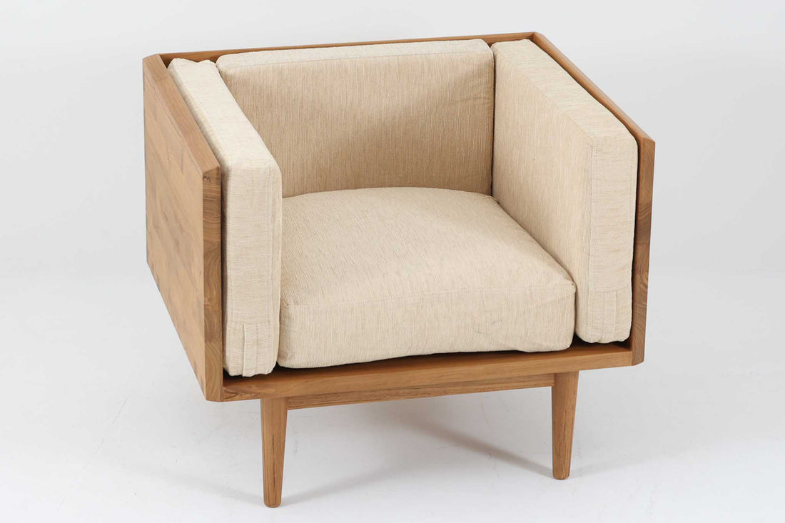 【訳ありアウトレット品】Assemble Cube シングルソファ☆北欧インテリア CHLOROS