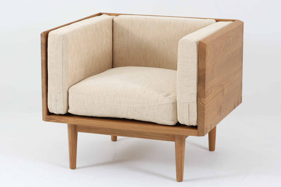 【訳ありアウトレット品】Assemble Cube シングルソファ☆北欧インテリア CHLOROS