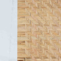 北欧デザインのスツールです。上質なチーク材フレームを丁寧に削り、シャープでスタイリッシュですが、柔らかい表情も持ち合わせたデザインに仕上げています。また、軽量ですが、しっかりとした造りになっています。座面の籐（ラタン）は上質で天然なもので細かい網目状に時間をかけて編み込まれています。使い込むほどにあめ色に変化し馴染んでくるのも天然素材の大きな魅力です。お部屋の片隅にクッションなどを添えて置いておくだけでもおしゃれです。必要なときにすっと出して使えます。複数スタッキングできるのも嬉しいです。