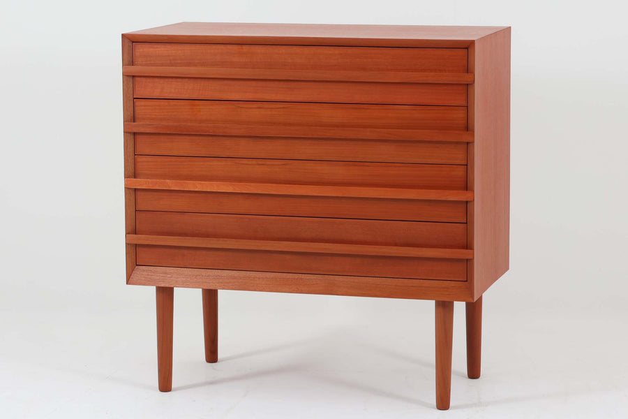 【訳ありアウトレット品】Leaf-handle ミディアムチェスト☆北欧インテリア CHLOROS