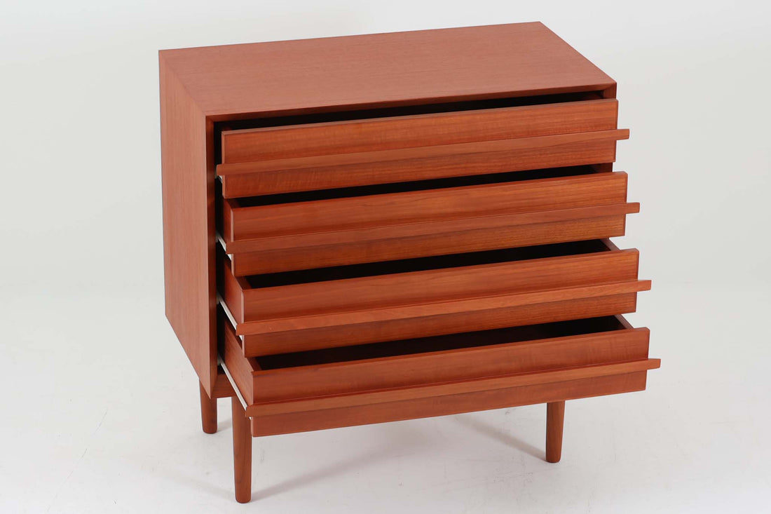 【訳ありアウトレット品】Leaf-handle ミディアムチェスト☆北欧インテリア CHLOROS
