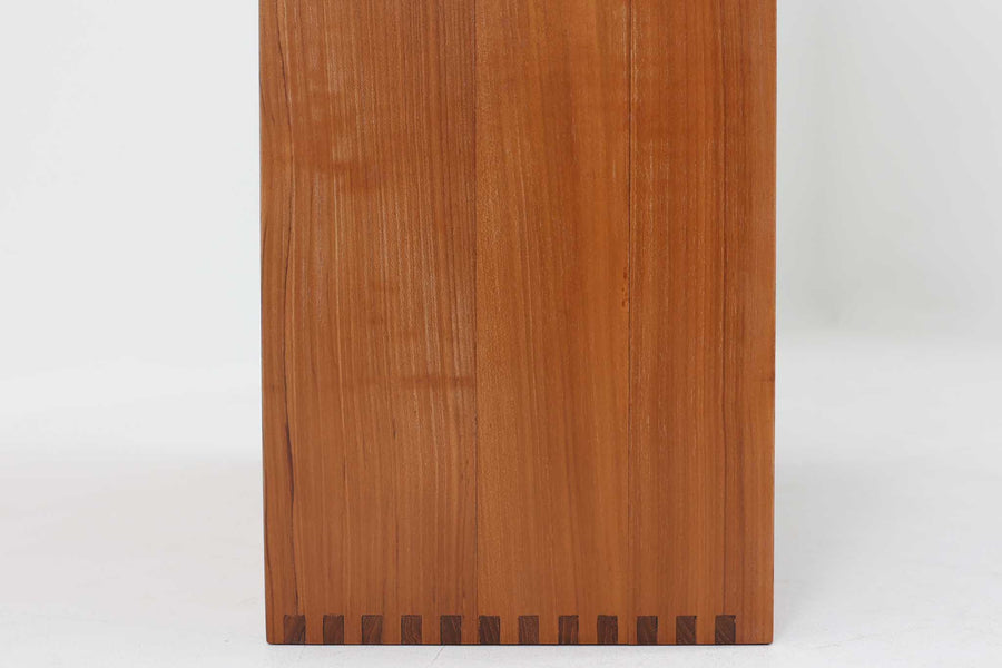 【訳ありアウトレット品】チーク無垢材 スモールブックシェルフ 2x2☆北欧インテリア CHLOROS