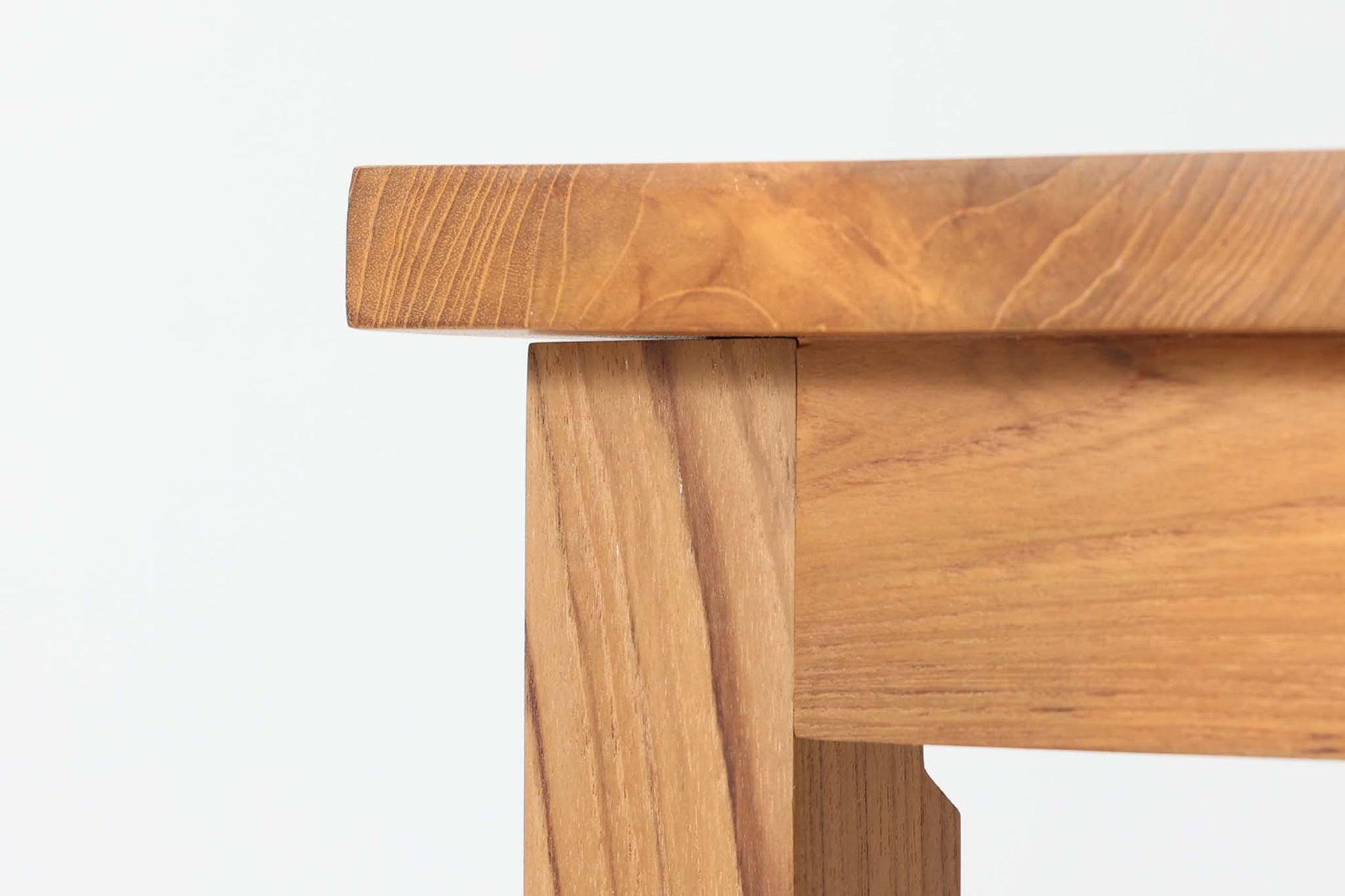 チーク材天然木ダイニングテーブル　幅90cm　正方形☆北欧インテリア CHLOROS