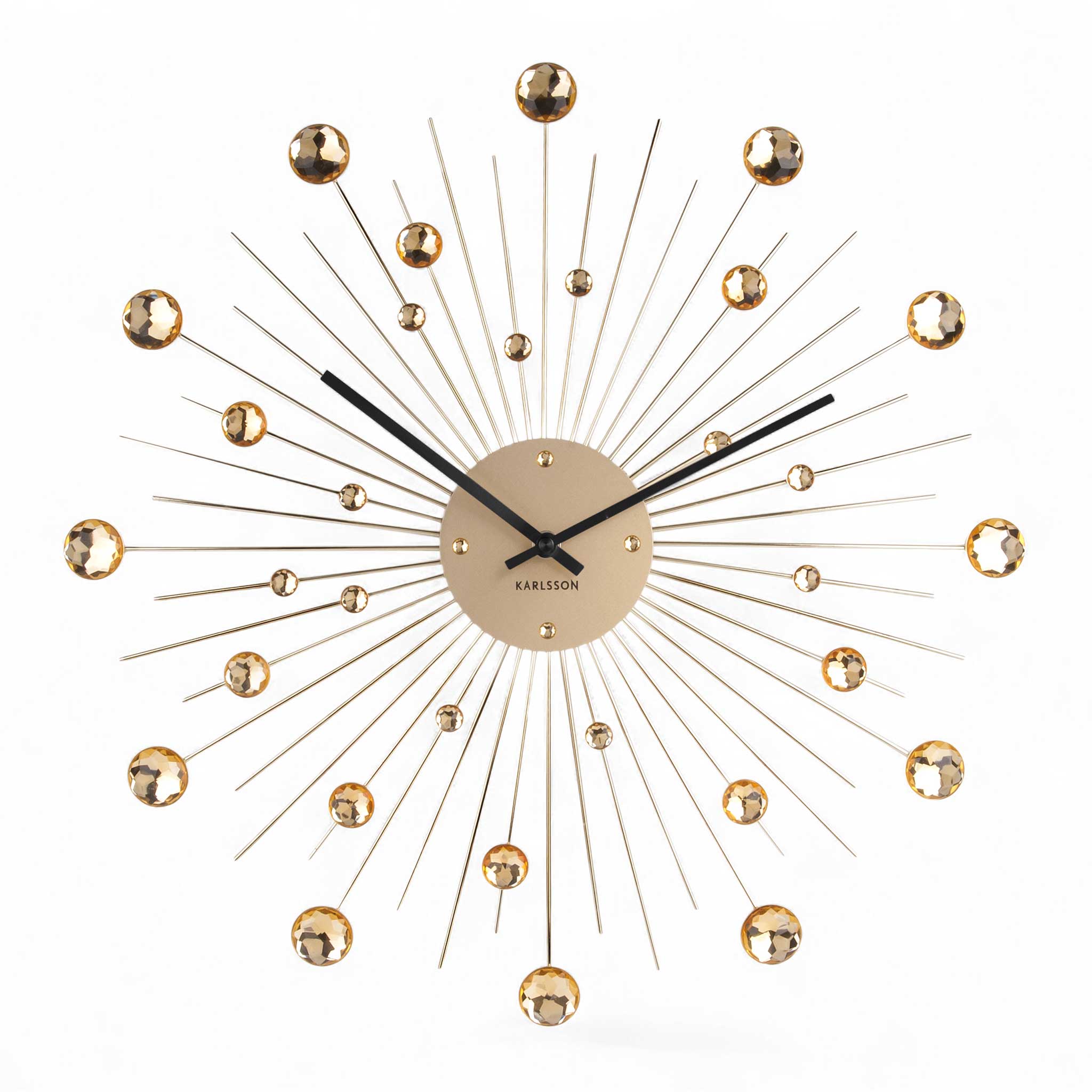 Karlsson カールソン 掛け時計 Sunburst 直径48cm ゴールド – CHLOROS