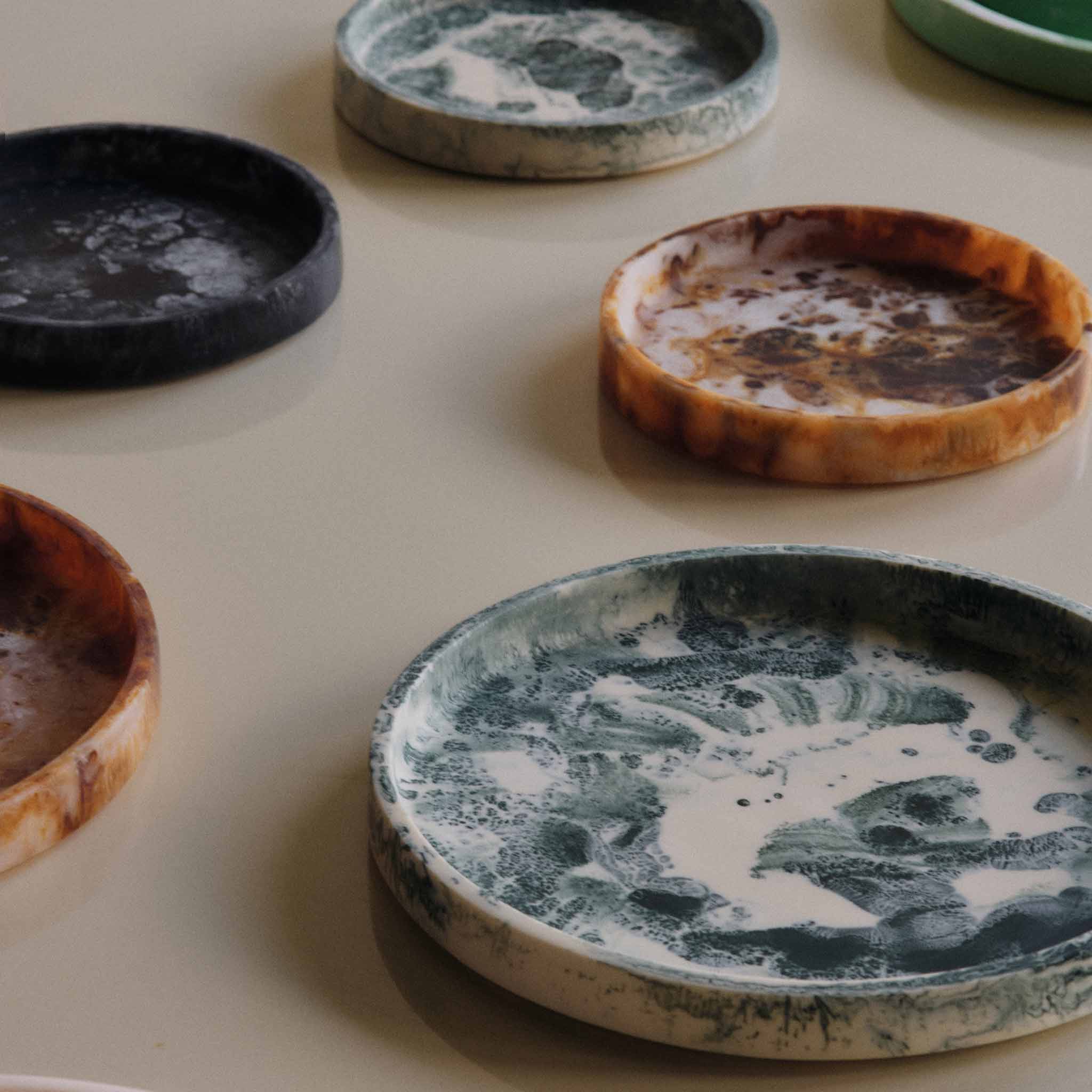 Ferm Living ファームリビング 天然石のような奥行きある模様が美しい