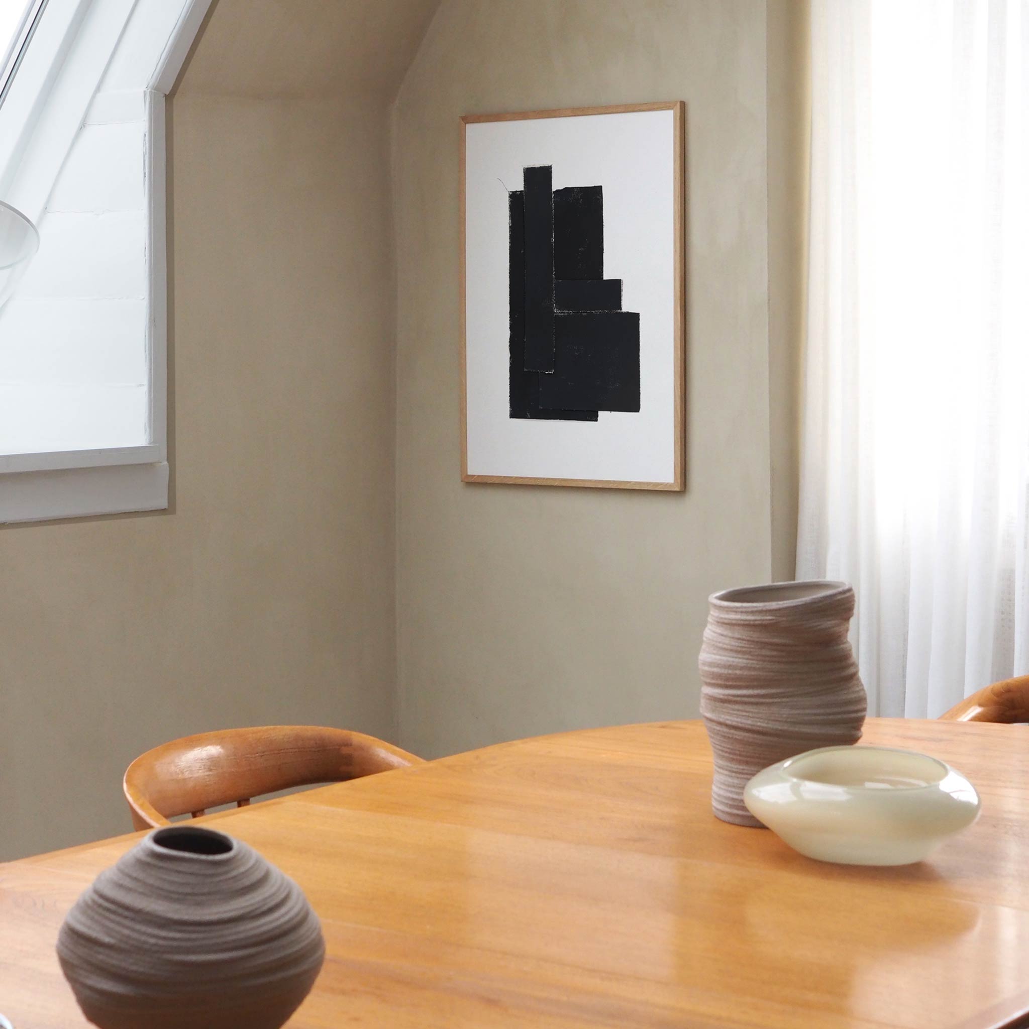 ATELIER CPH アートポスター　フレーム付　A3 Atelier Cph アートポスター A3 Art Of Fabric No 04 – CHLOROS