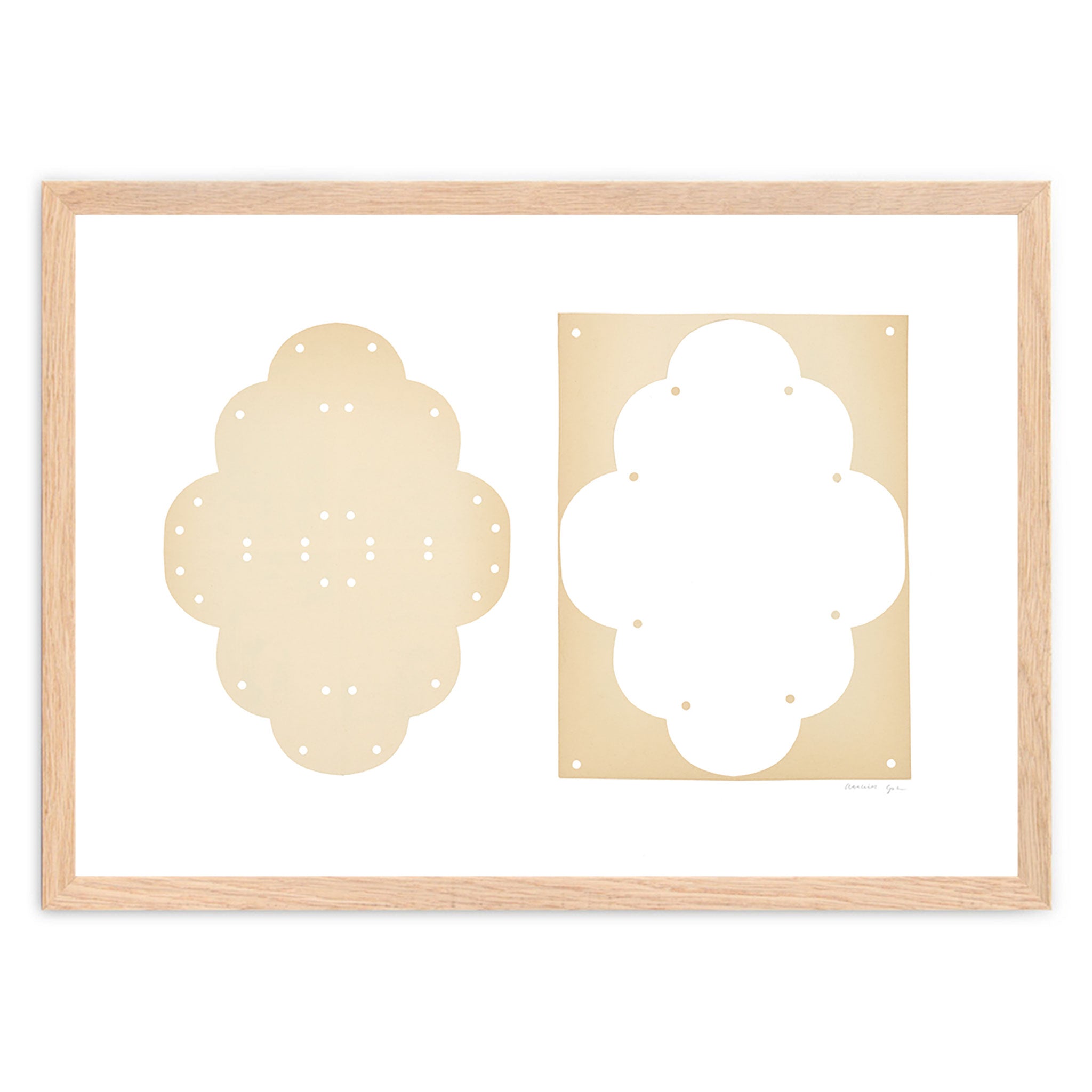 Atelier Cph アートポスター A3 Lace No 154 – CHLOROS