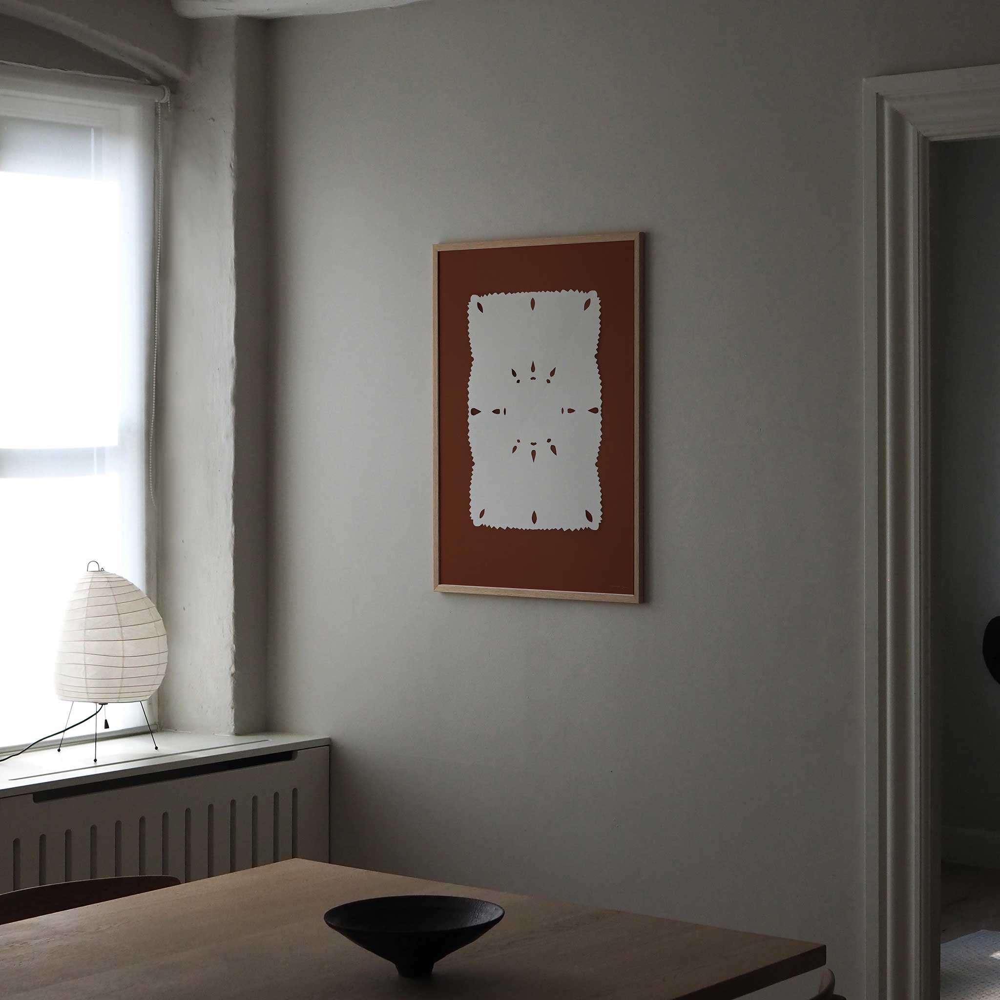 ATELIER CPH アートポスター　フレーム付　A3 Atelier Cph アートポスター A3 Lace No 159 – CHLOROS