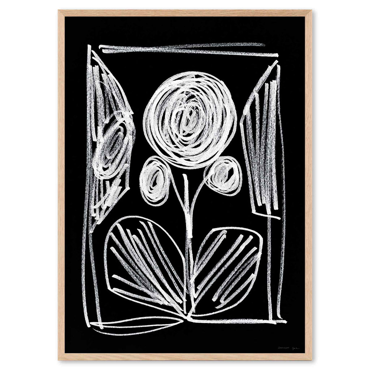 Atelier Cph アートポスター 50×70cm Lace No 166 – CHLOROS