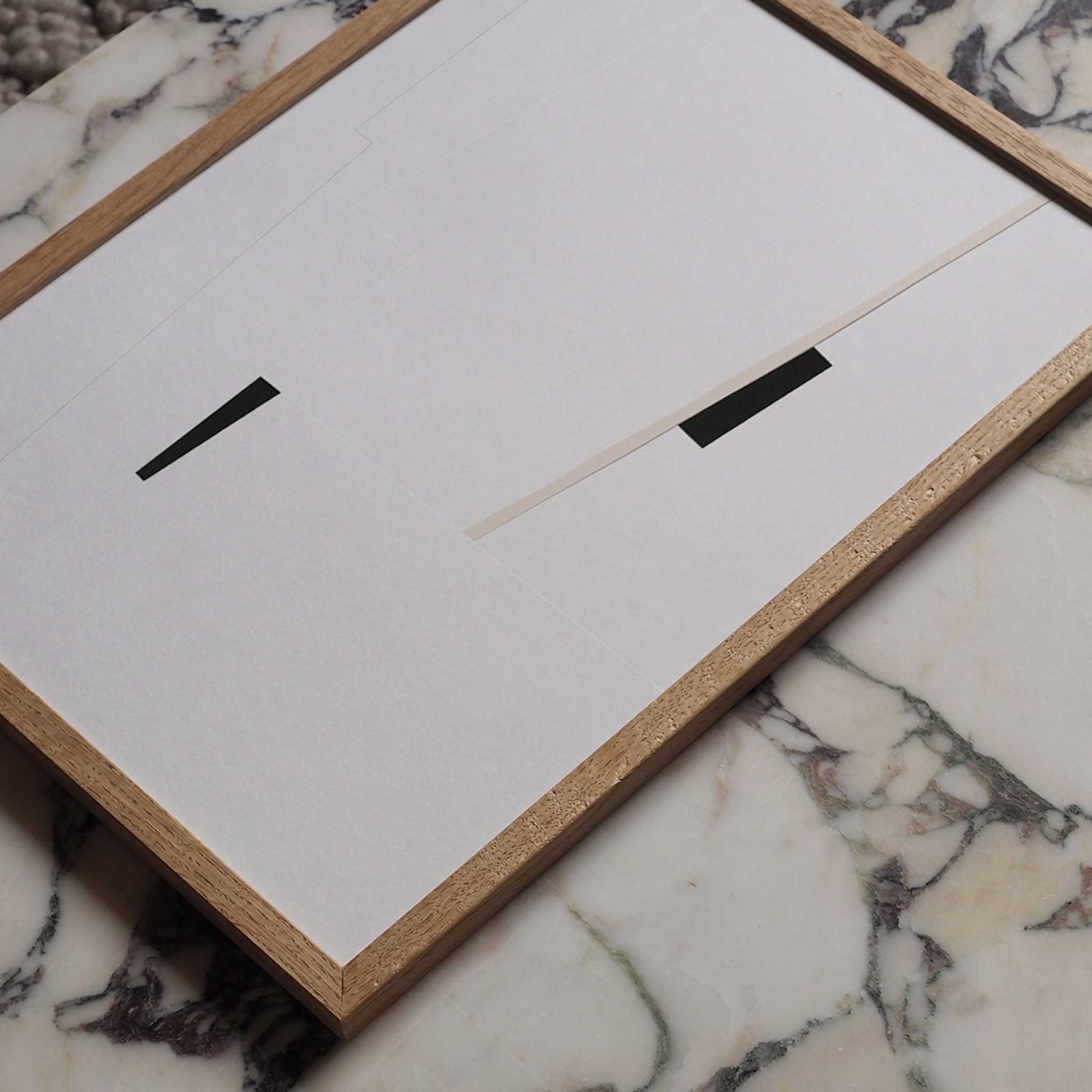 Atelier Cph アートポスター A3 額縁込み Atelier Cph アートポスター A3 Deconstructed No 34 – CHLOROS