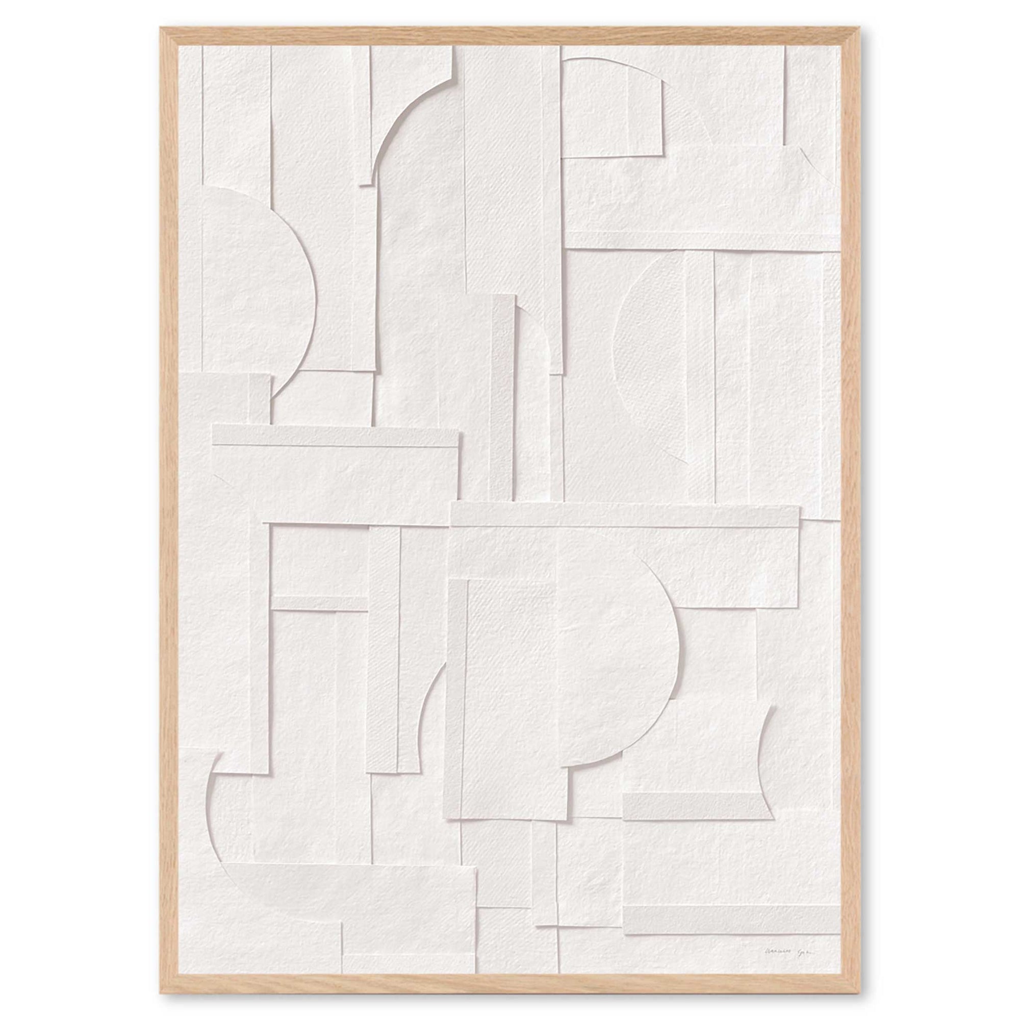 Atelier Cph（アトリエ・シーピーエイチ）は、デンマーク・コペンハーゲンを拠点とするデザインスタジオ兼アートブランドです。ミニマルで構築的なビジュアルを特徴とし、抽象アートやコラージュを中心としたアートポスターを多数手がけています。北欧デザインらしい洗練された感性とバランスの取れた構成美が魅力で、リビング、寝室、書斎、オフィスなど、あらゆる空間に調和と静けさをもたらします。幾何学的なモチーフを用いたアートは、ギャラリーウォールやモダンインテリアのアクセントにも最適。高品質な紙と印刷による仕上がりで、インテリアとしての完成度も高く評価されています。北欧アートポスター、現代アート、ミニマルデザイン、韓国インテリアなど、幅広いスタイルにマッチするスタイリッシュなアートを探している方におすすめです。