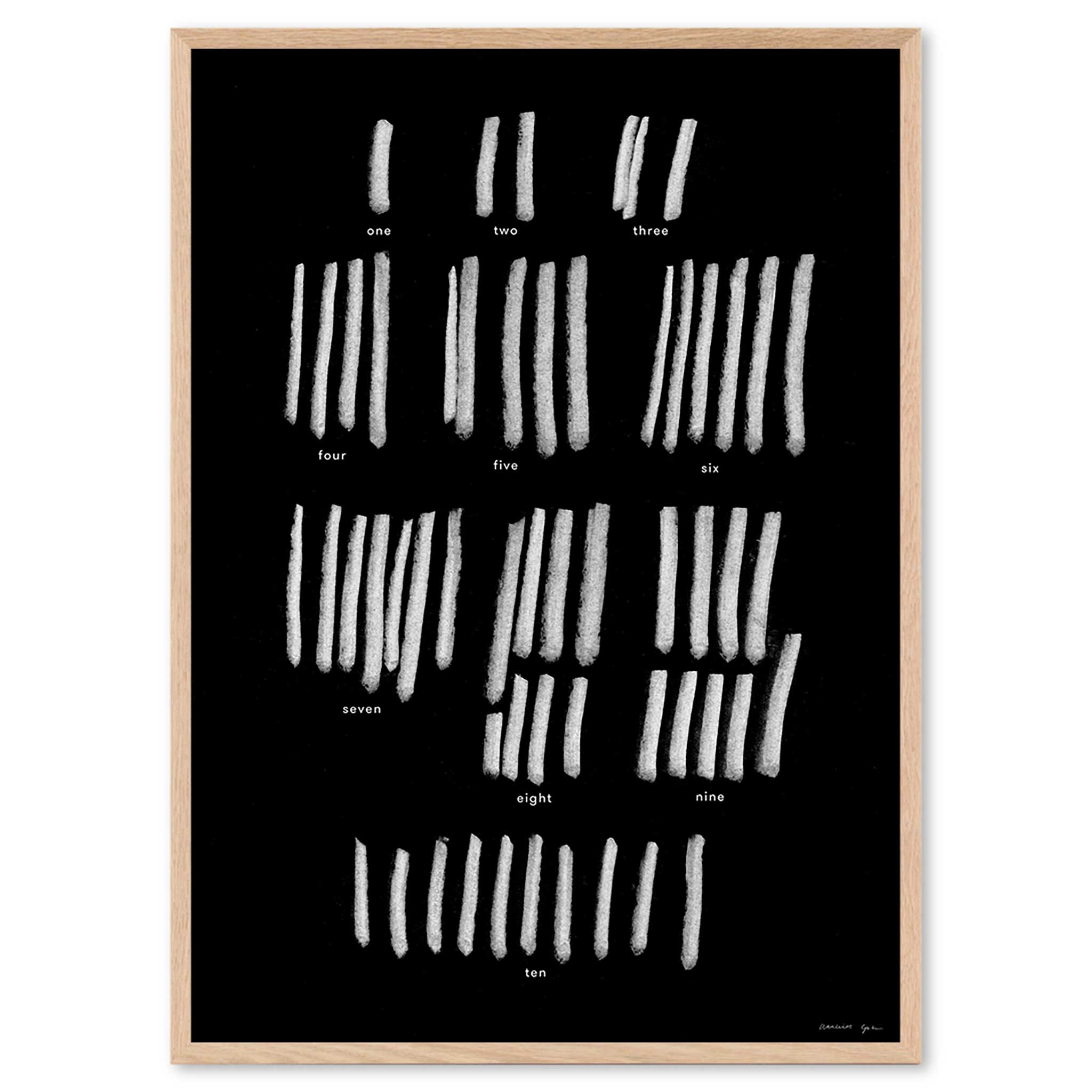 Atelier Cph アートポスター 50×70cm PLAY 011 – CHLOROS