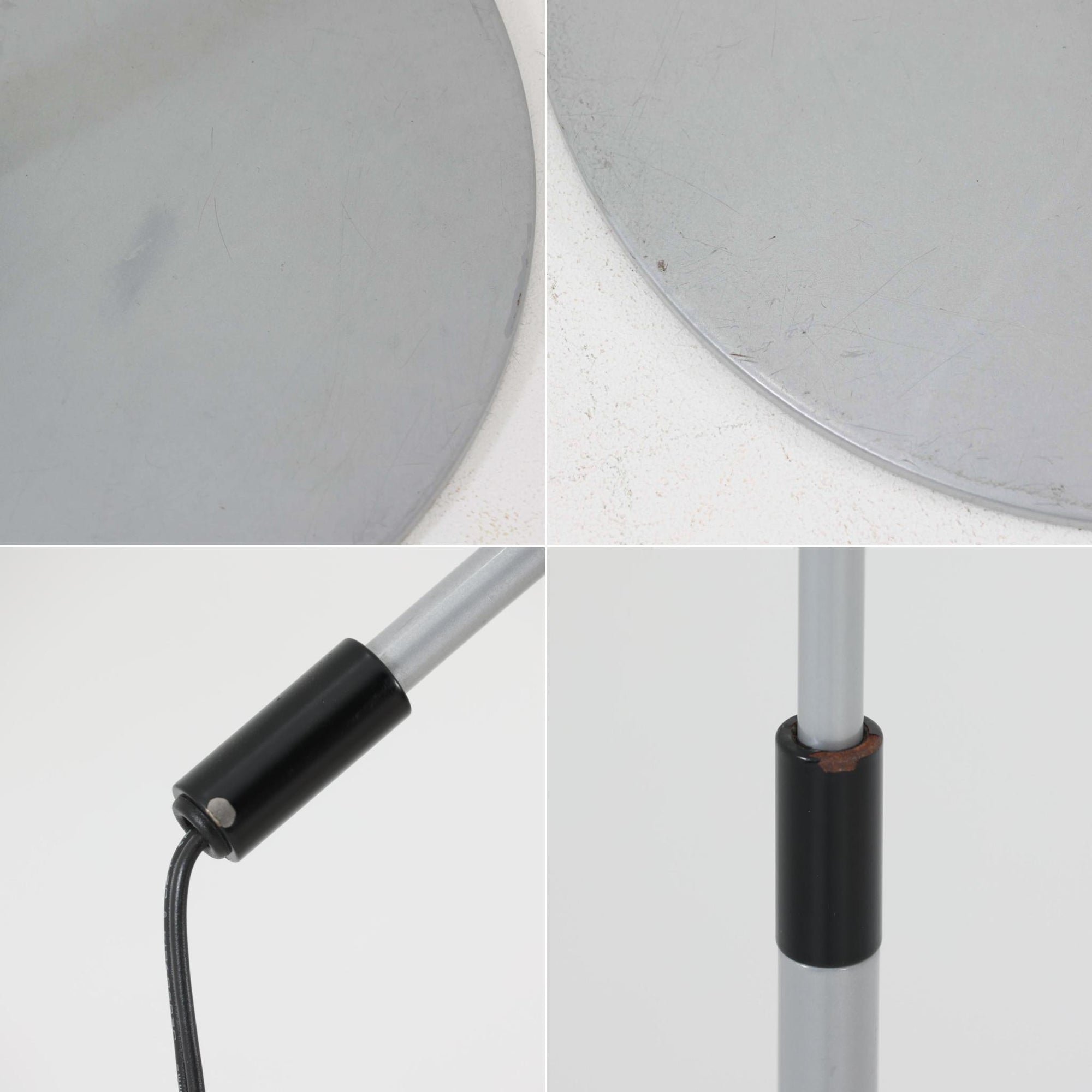 北欧から買い付けたLE KLINT社製の「370フロアランプ」です。支柱は高さ調整と回転が可能で、ソファー横やベッドサイドなど、さまざまなシーンで使い勝手が良いランプです。2002年にデザインされた比較的新しいモデルで、シンプルながらも実用性の高いデザインが特徴です。