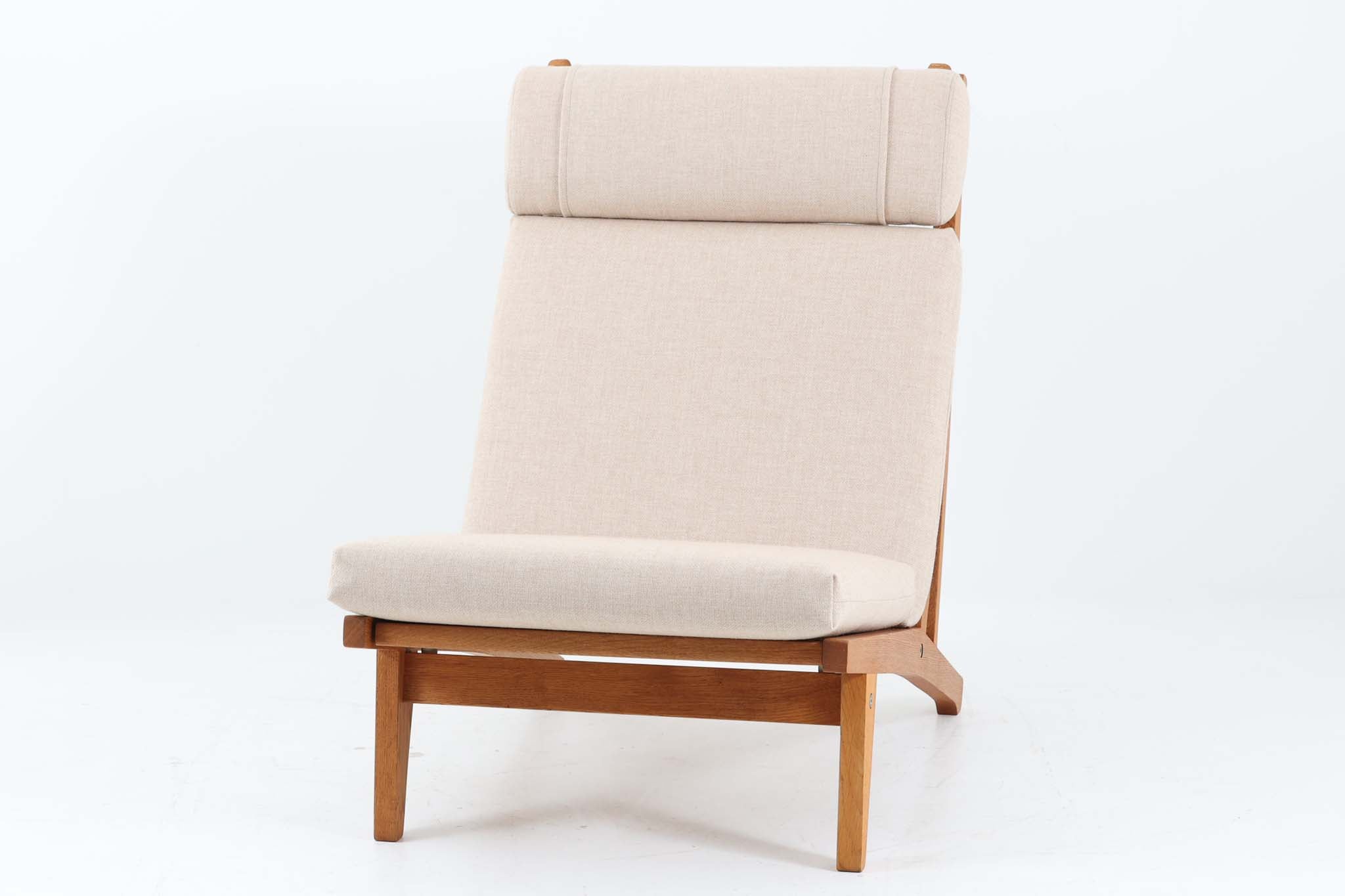 GE375ハンス•J•ウェグナーGETAMA ハイバックソファ　 オーク材 Hans J.Wegner(ハンス・J・ウェグナー) GE375 ハイバックシングル