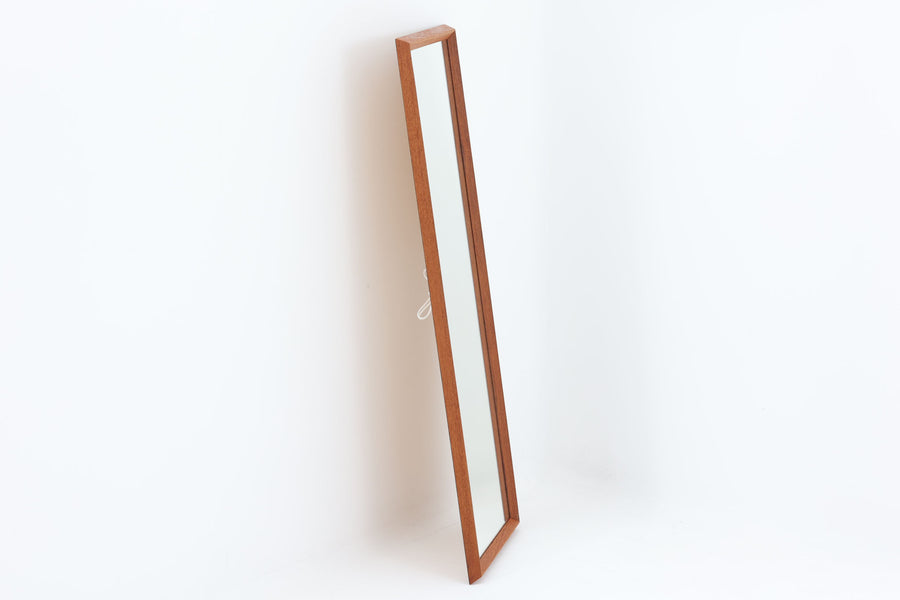 チーク材ミラー 壁掛け/立掛け 高さ94cm 北欧家具ビンテージ チーク材ミラー 壁掛け/立掛け 高さ94cm 北欧家具ビンテージ