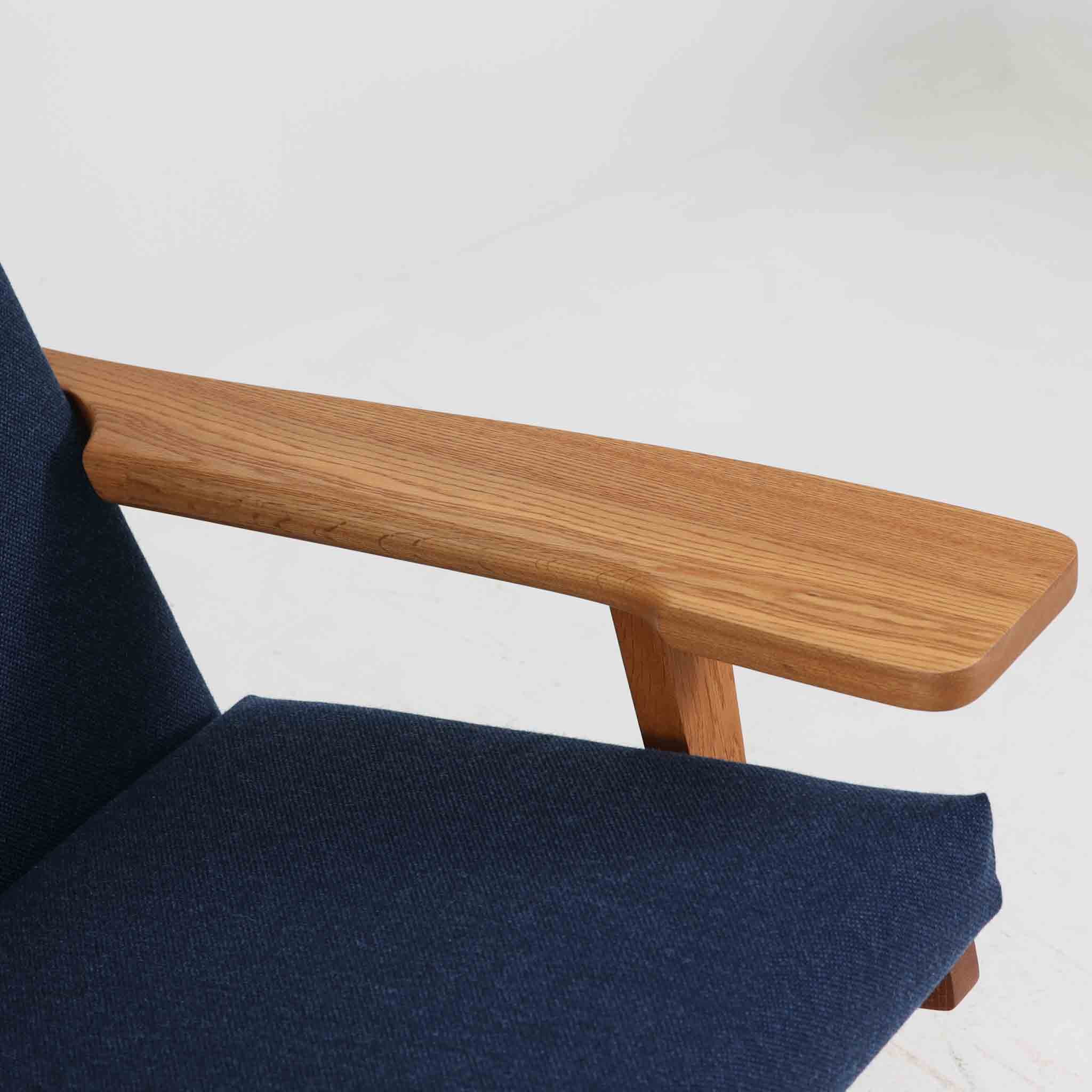 Hans J. Wegner ハイバックシングルソファ GE375 オーク Getama ハンス