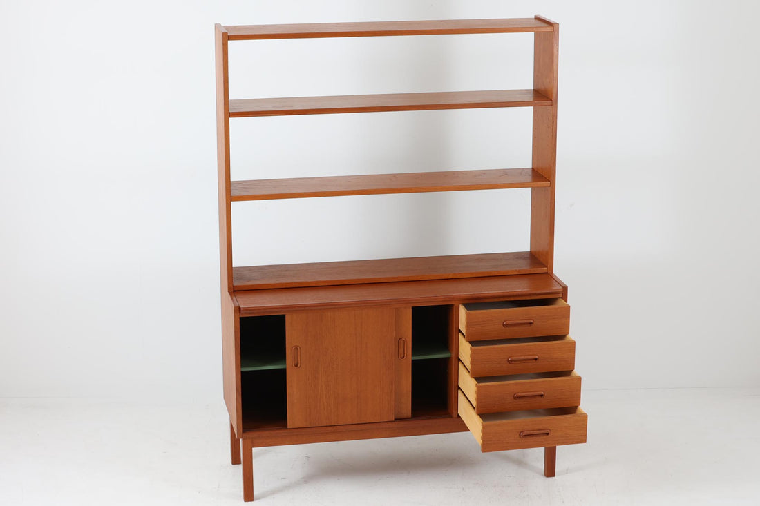 オープンシェルフ/飾り棚 チーク材 北欧家具ビンテージ – CHLOROS