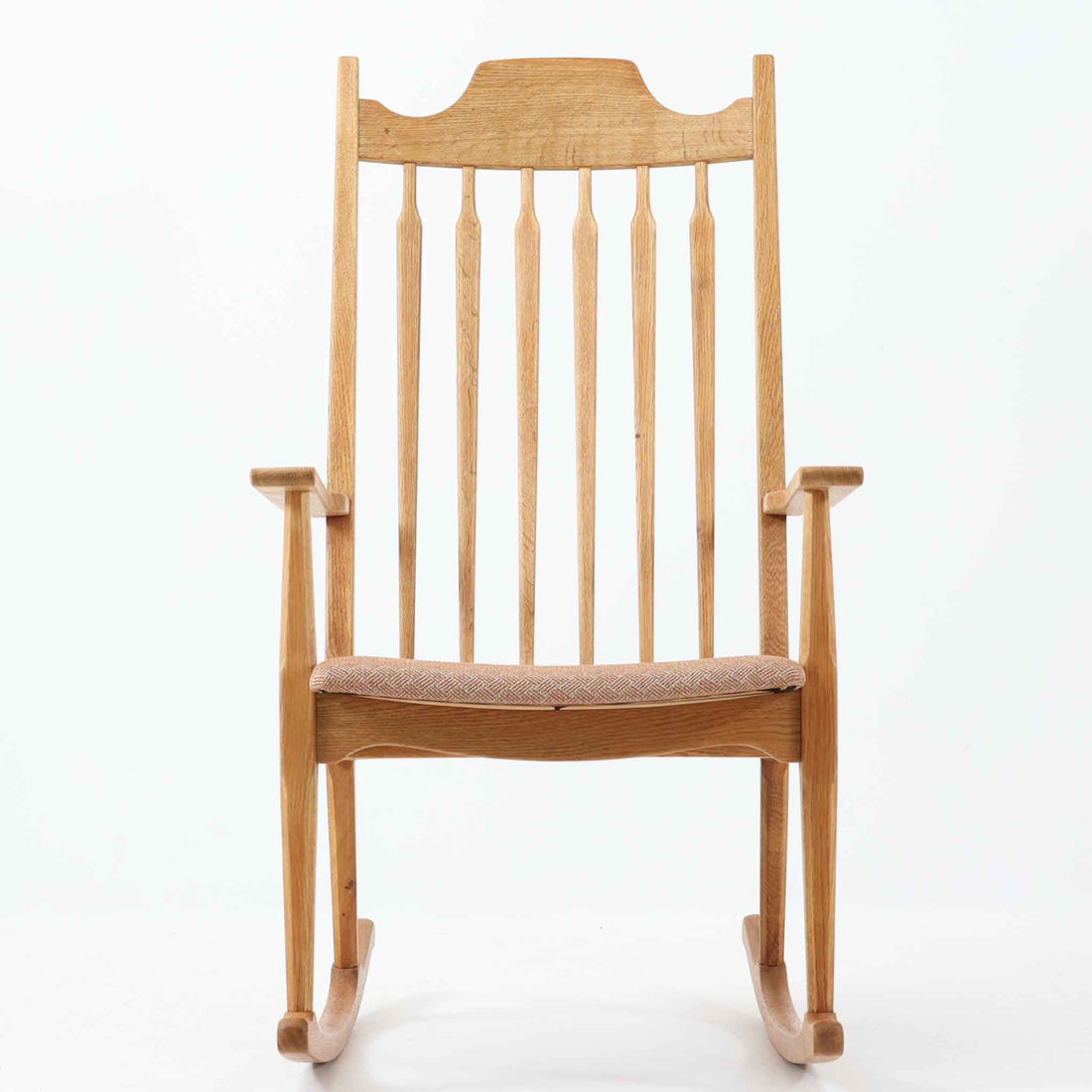 Henning Kjaernulf ロッキングチェア オーク材 EG Mobler デンマーク製