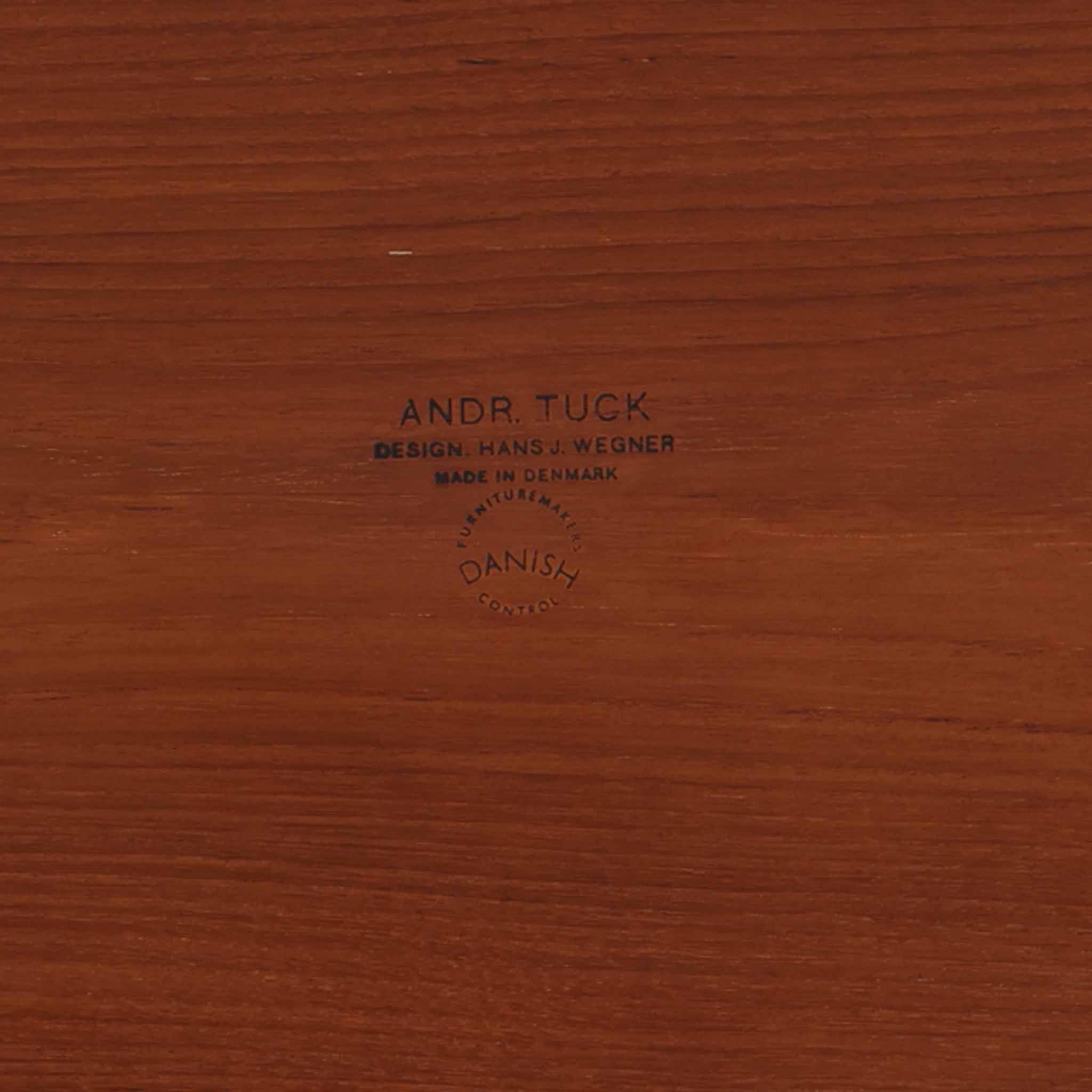 Hans J. Wegner ソーイングテーブル バタフライ AT33 チーク無垢材 幅
