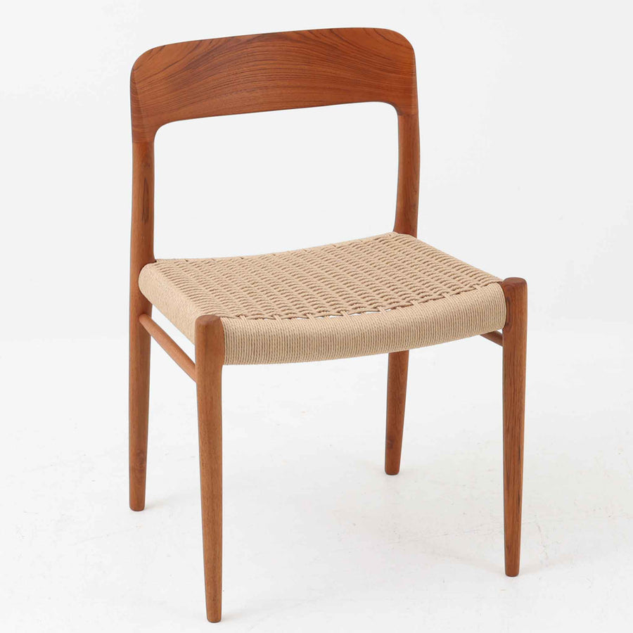 N.O.Moller ダイニングチェア Model 75 チーク×ペーパーコード J.L.
