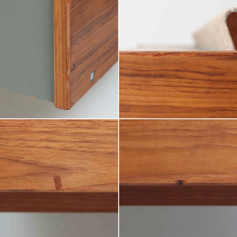 Hans J. WegnerがGetamaのためにデザインしたGE258デイベッド。チーク材ならではの深みある木肌と角脚の端正なラインが際立ち、直線を基調とした静かな造形美に北欧モダンの洗練が宿ります。背もたれを倒せばベッドとして使える機能的な構造で、リビングでは上質なソファ、ゲストルームや書斎では簡易ベッドとしても活躍する実用性の高い一台です。経年で増したチークの艶やかな表情とGetamaの堅牢なつくりが、ビンテージならではの風格と希少性を一層引き立てています。