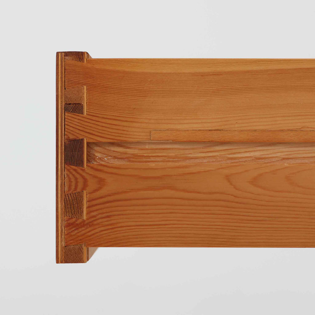 4段チェスト チーク×ビーチ 幅77cm P.Westergaards Mobelfabrik