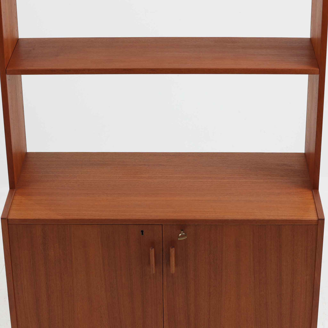 北欧ヴィンテージ　スウェーデン製　シェルフ　チーク オープンシェルフ チーク×オーク 幅85cm スウェーデン製 北欧