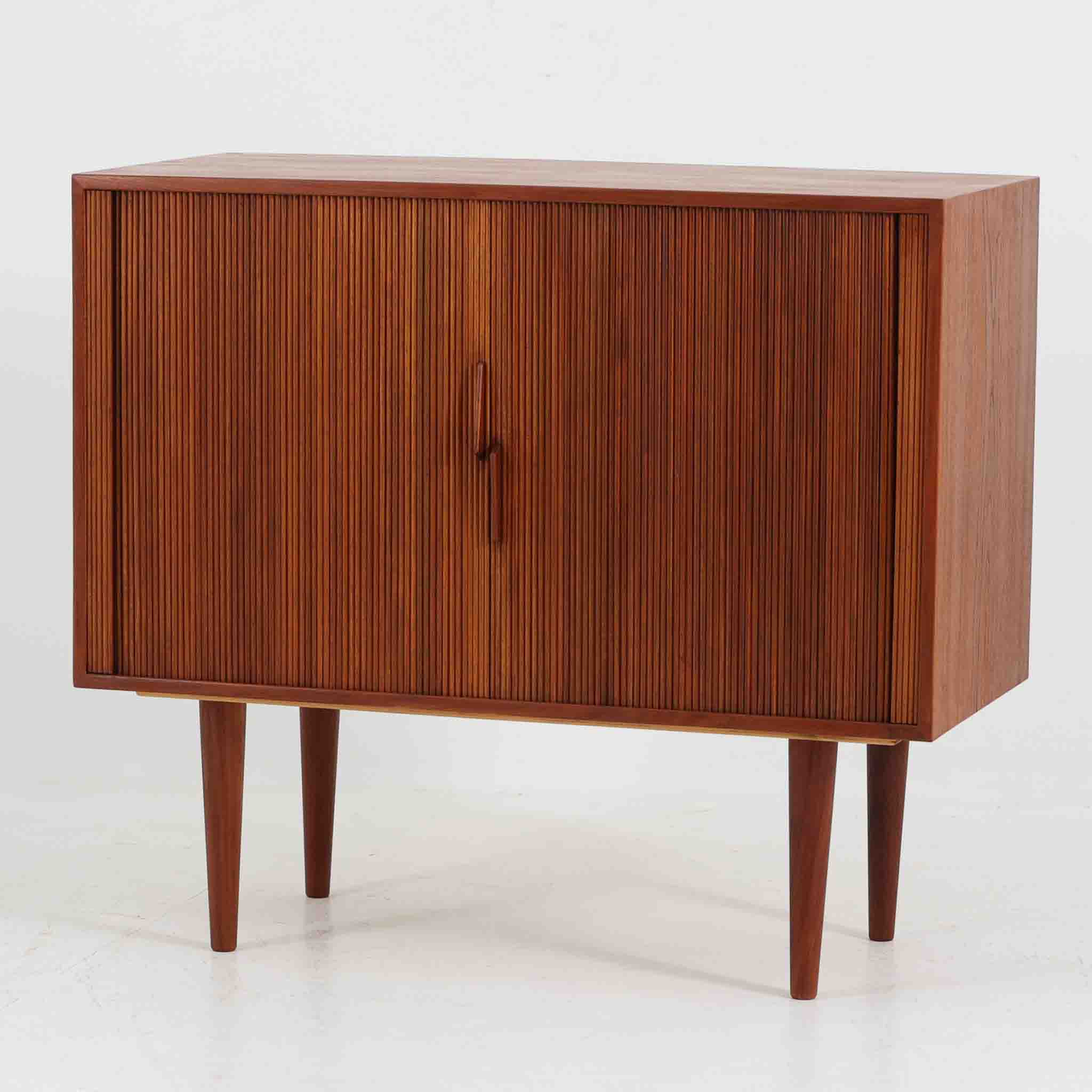 Kai Kristiansen 蛇腹キャビネット チーク 幅86cm Feldballes