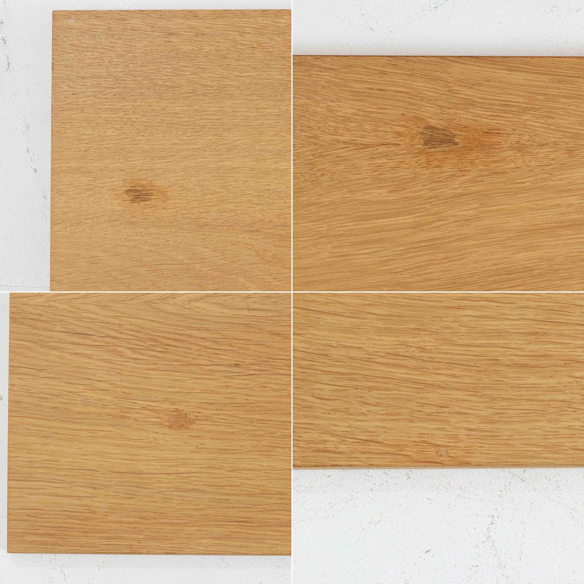 Hans J. Wegner（ハンス・J・ウェグナー）によるデザインで、Ry Mobler社から発表されたブックシェルフ「RY8」です。オーク材を用いたナチュラルな風合いと端正なラインが美しく、ウェグナーらしい機能美を感じさせます。通常モデルでは1枚が固定棚で他は可動棚となっていますが、本品は全ての棚板が取り外し可能な希少タイプで、用途に応じて高さを自在に調整できます。背面には製造年月のスタンプが残り、当時のクラフトマンシップを今に伝えています。書籍収納はもちろん、リビングやオフィスのディスプレイシェルフとしても活躍する一台です。