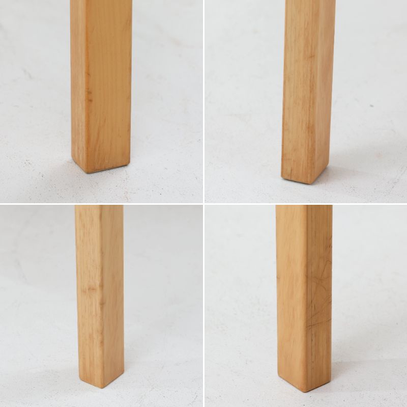 アルヴァ・アアルトが手掛け、アルテックより製作されたモデルE45のアームチェアは、積層バーチ材による滑らかなフレームと、アーム上部に施されたラタン巻きが特徴的な北欧ビンテージの名作です。直線と曲線を巧みに組み合わせた構造は、視覚的な軽やかさと高い強度を両立し、背と座には張りのあるファブリックを用いることで、長時間でも快適な座り心地を実現しています。使い込むほどに木部の色味が深まり、素材の経年変化を楽しめる点も魅力で、ダイニングや書斎、公共空間まで幅広いシーンで活躍する一脚です。