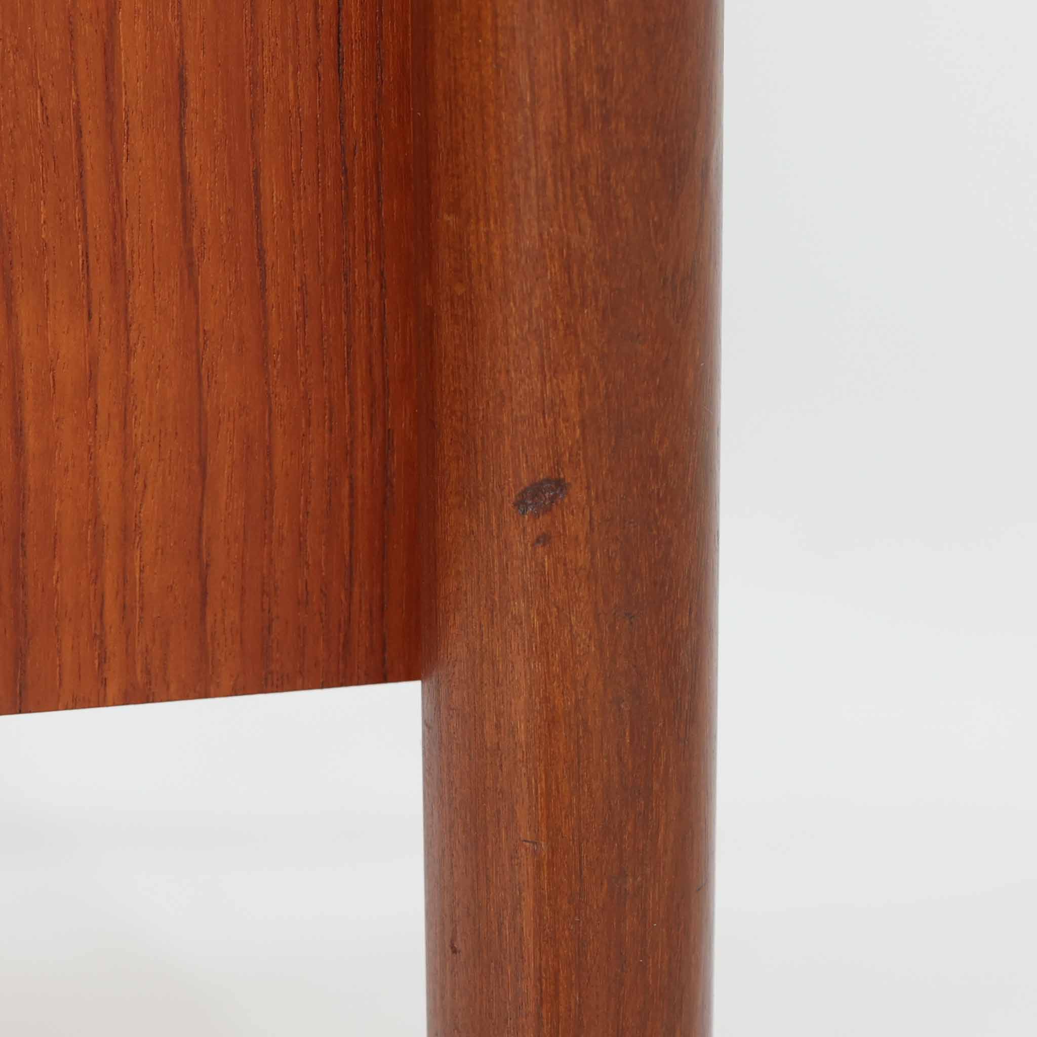 両袖デスク チーク材 幅138cm 北欧ビンテージ家具 – CHLOROS