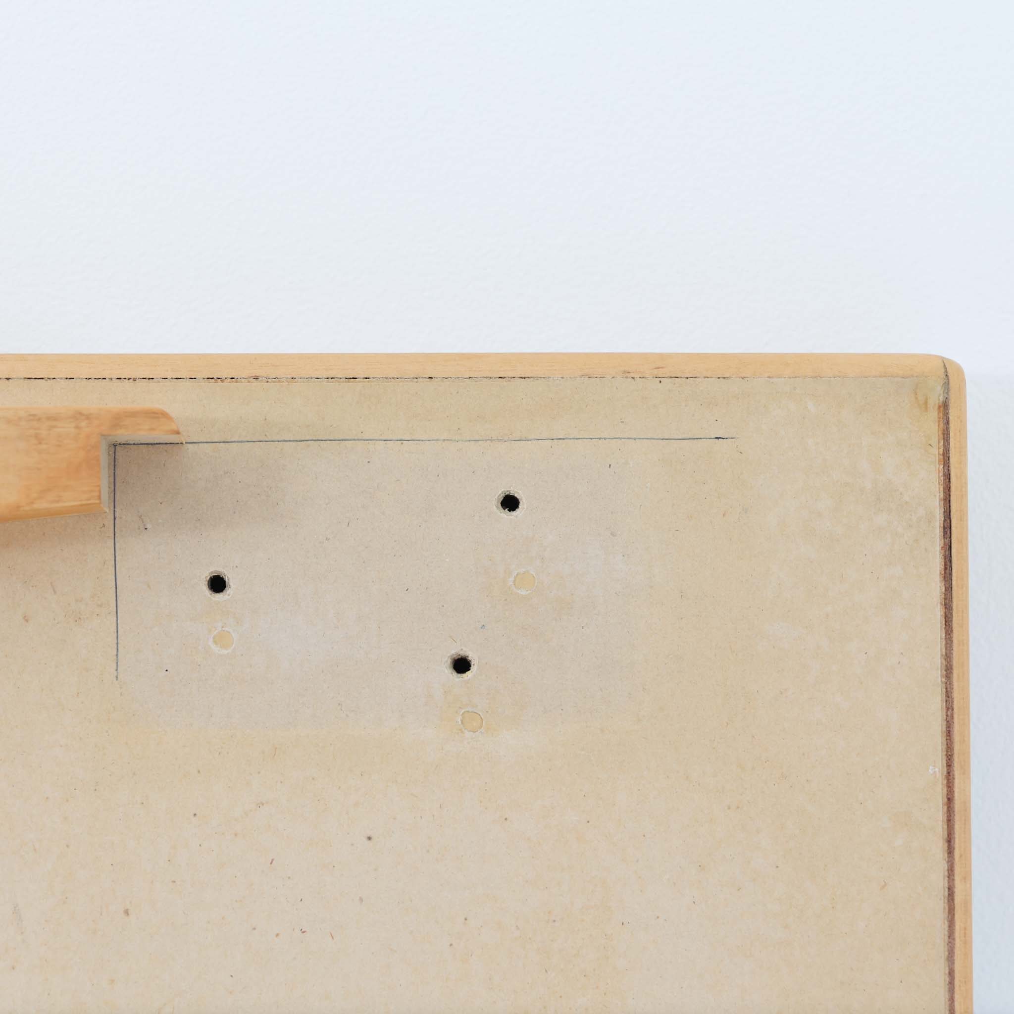 Alvar Aalto 正方形ダイニングテーブル 81C バーチ×リノリウム 幅75cm