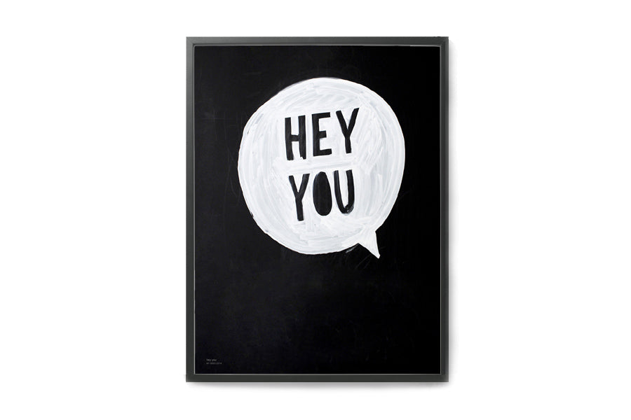 ポスター/アートプリント　30×40cm　Hey you