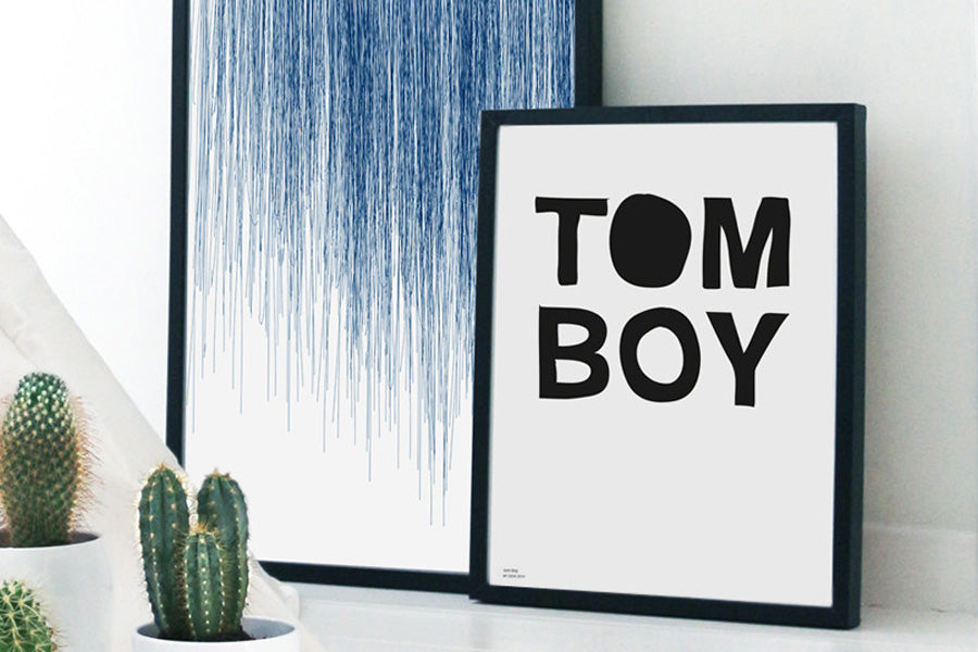 【在庫限り】ポスター/アートプリント　50×70cm　Tomboy