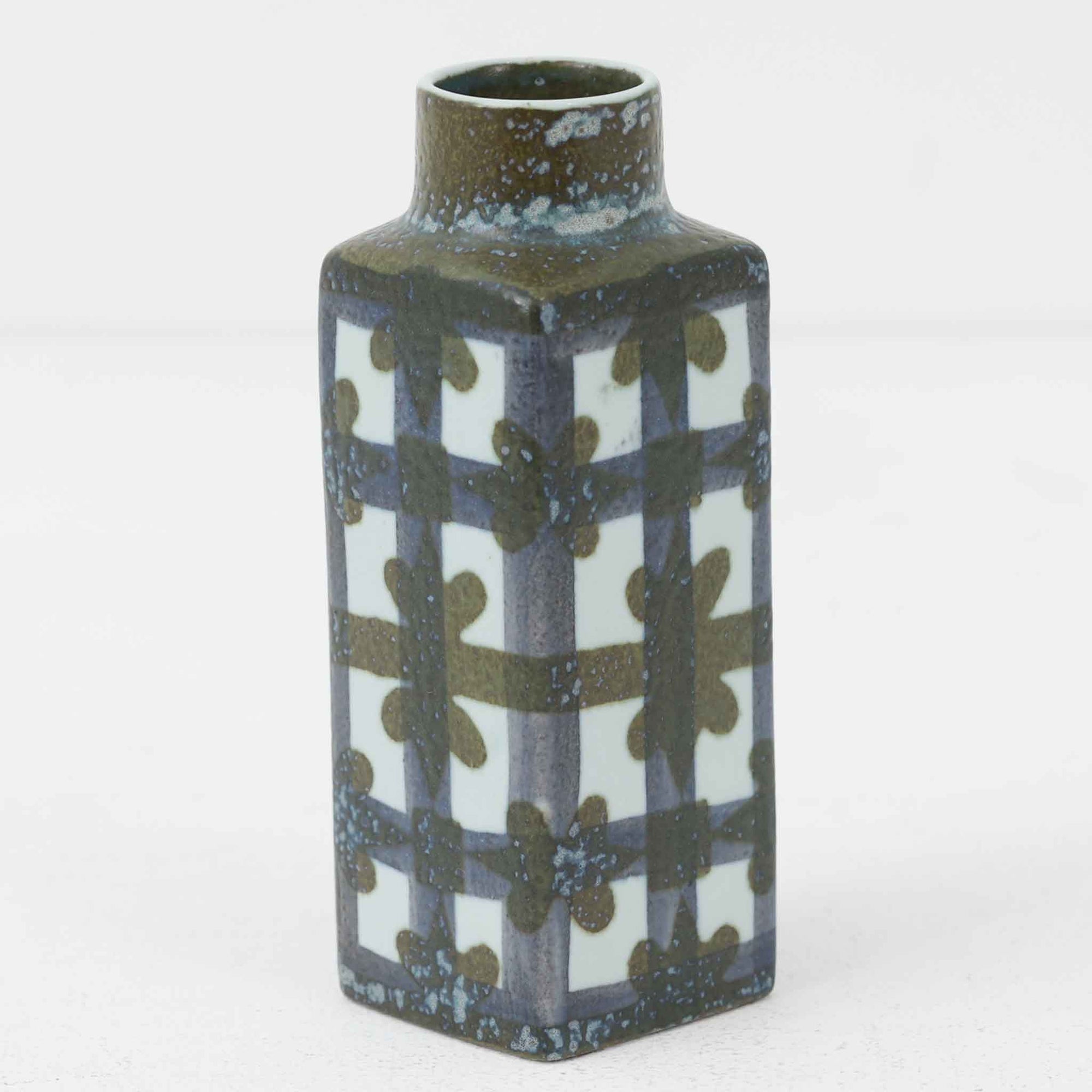 ロイヤルコペンハーゲンの名作「Baca（バッカ）」シリーズは、ニルス・トーソンやヨハンナ・ガーバー、エレン・マルマーなど複数のデザイナーによって1965年〜1990年代にかけ製造されたヴィンテージファイアンスの傑作。大胆なテクスチャーとシルクスクリーンプリントを組み合わせた意匠が特徴です。