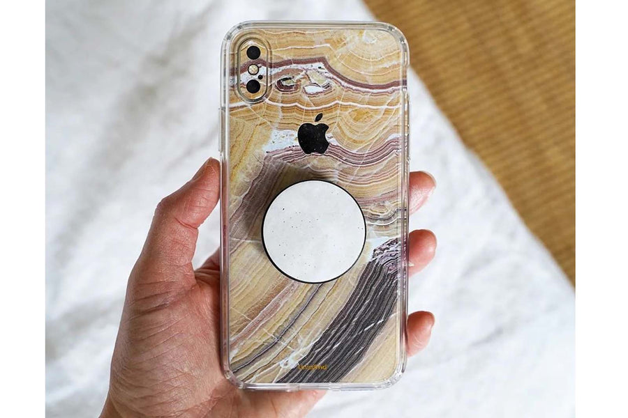iPhone 13　スキンシール/保護シール　Butter Marble