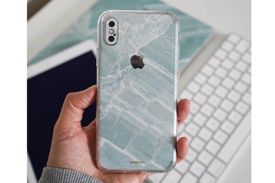 iPhone 13 Pro　スキンシール/保護シール　Mint Marble