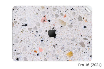 MacBook Pro 16インチ M1 2021年モデル　スキンシール/保護シール　Terrazzo