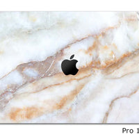 MacBook Pro 16インチ M1 2021年モデル　スキンシール/保護シール　Vanilla Marble