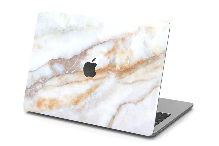 MacBook Pro 16インチ M1 2021年モデル　スキンシール/保護シール　Vanilla Marble