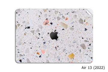 MacBook Air 13インチ M2 2022年モデル　スキンシール/保護シール　Terrazzo