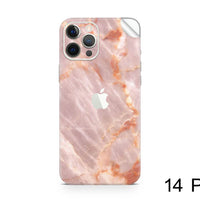 iPhone 14 Pro　スキンシール/保護シール　Blush Marble