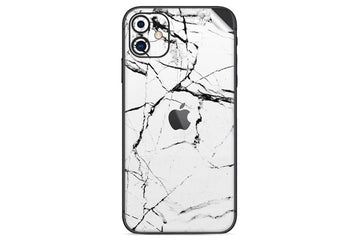 【在庫限り】iPhone 11/11 Pro/11 Pro Max　Skinスキンシール/保護シール　White Hyper Marble
