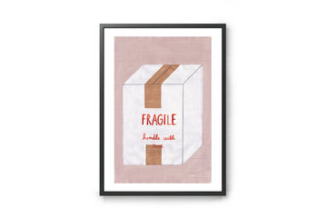 【在庫限り】ポスター/アートプリント　fragile（II）　A4