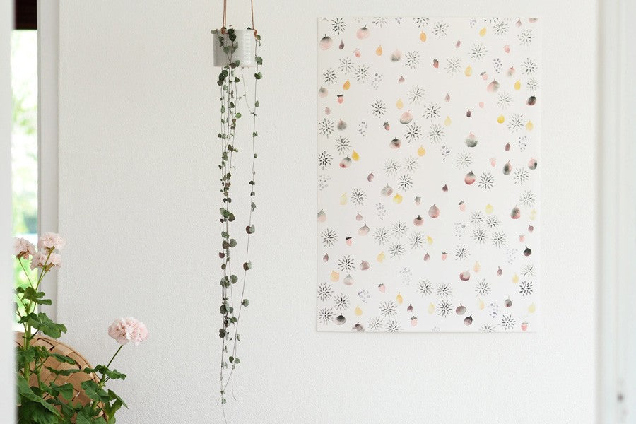 ポスター/アートプリント　50×70cm　Fruit garden