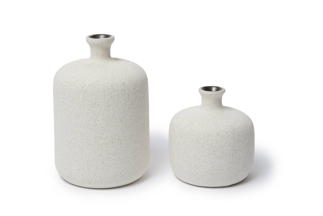 フラワーベース/一輪挿し BOTTLE サンドホワイト 高さ11cm – CHLOROS