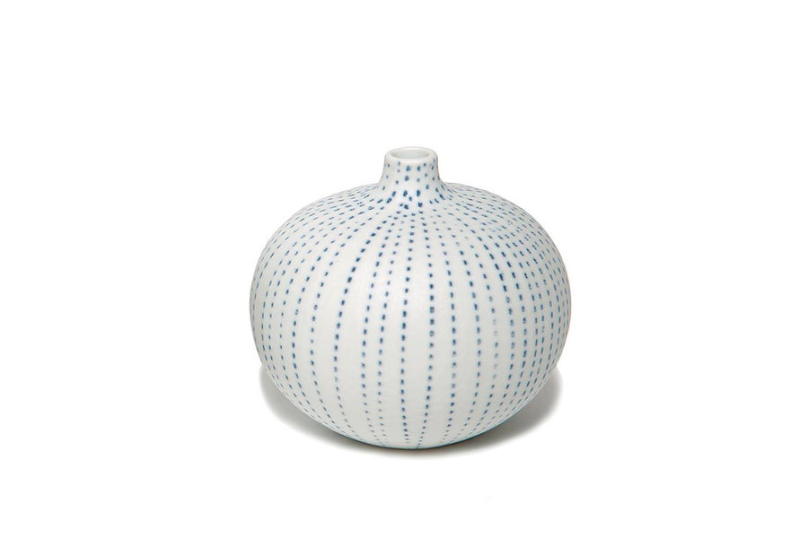フラワーベース/一輪挿し　BARI　ブルードット　高さ6cm